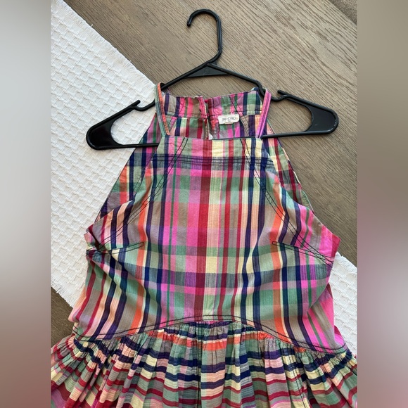 Anthropologie Pilcro Pink Plaid Mini Dress - Picture 4 of 8